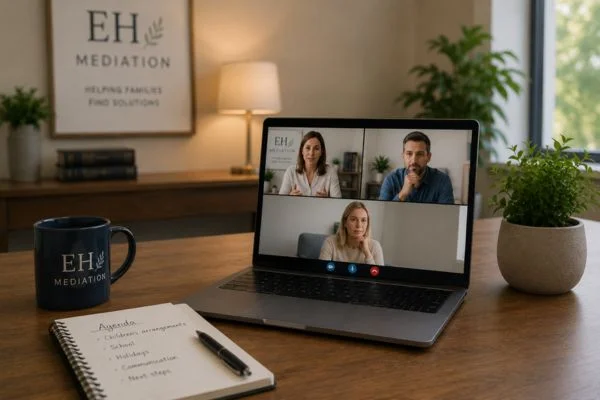 child access mediation Richmond upon Thames online meeting.