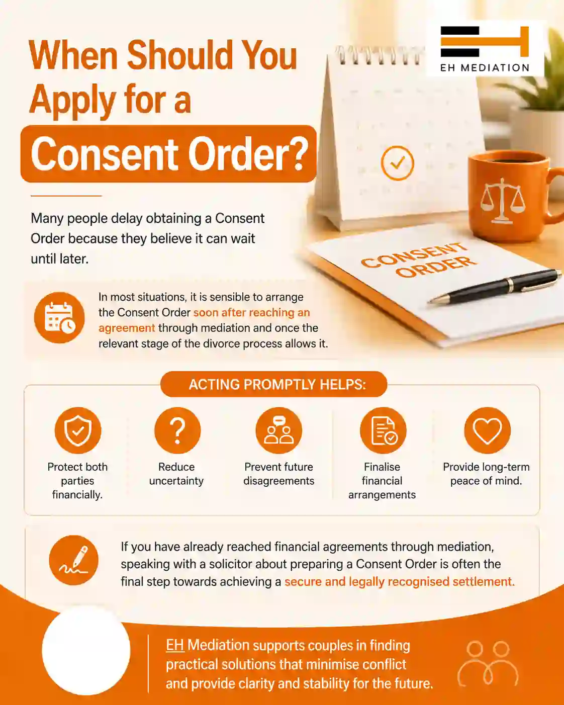 When Should You Apply for a Consent Order Richmond upon Thames?